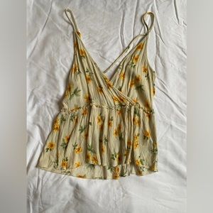 American Eagle Outfitters blouse, flower pattern, size xxs